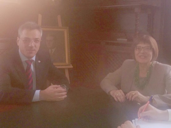 Zamjenik predsjedatelja Doma naroda PSBiH Ognjen Tadić sastao se sa predsjednicom Narodne skupštine Republike Srbije 
